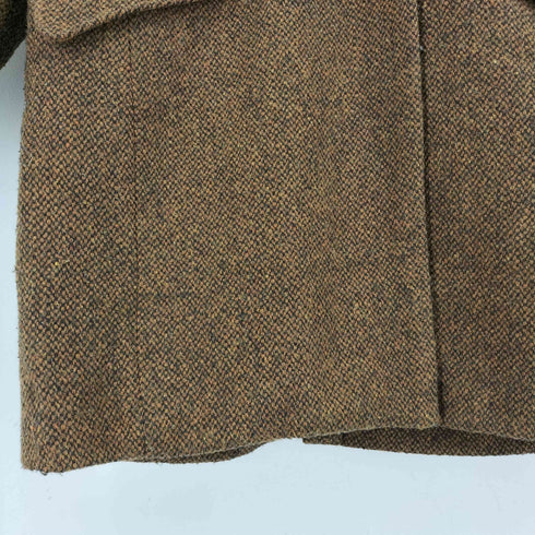 ハリスツイード Harris Tweed ツイードチェスターコート レディース import:M