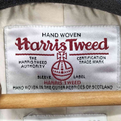 ハリスツイード Harris Tweed ツイードチェスターコート レディース import:M