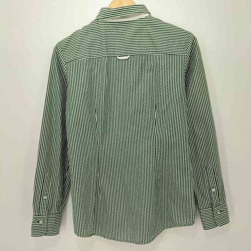 ブルックスブラザーズレッドフリース BROOKS BROTHERS REDFLEECE ストライプ柄 コットン ロングスリーブシャツ レディース US:0-2