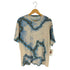 ザラ ZARA スプレープリント ニット Tシャツ メンズ import:M