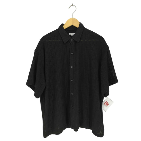 ANOBLIR 総レース半袖シャツ メンズ JPN:XL
