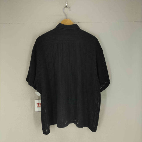 ANOBLIR 総レース半袖シャツ メンズ JPN:XL