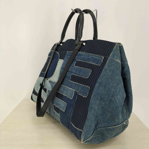 ディーゼル DIESEL Y2K way パッチワークデニムトートバッグ レディース
