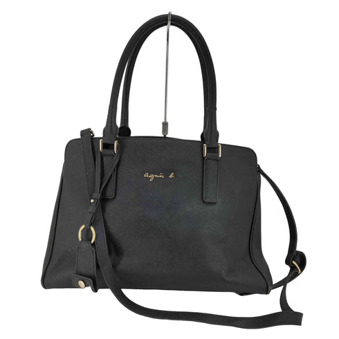 アニエスベー agnes b. カウレザー2wayトートバッグ ショルダーバッグ メンズ