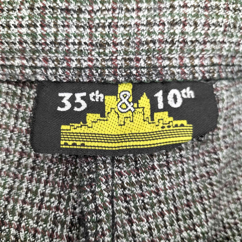35th&10th USA製 2タック千鳥格子スラックス ロケットタロン レディース 9