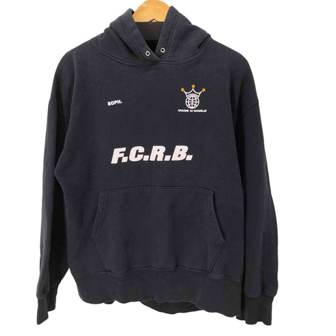 ナイキエフシーアールビー NIKE F.C.R.B フロントロゴプリント フーディ― ヘビーウェイト CUSTOM HOODIE メンズ