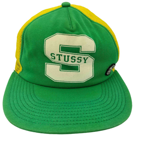 ステューシー Stussy 90-2000s OLD バイカラーメッシュキャップ メンズ