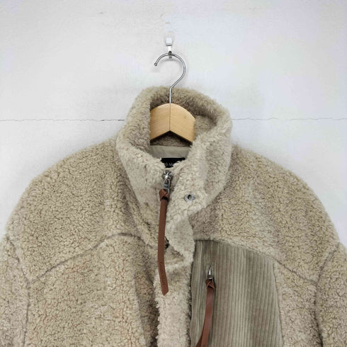 クヌースマーフ Knuth Marf boa jacket ジップアップボアジャケット メンズ FREE