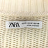 ザラ ZARA 藍染デザイン ニット Tシャツ メンズ import:M