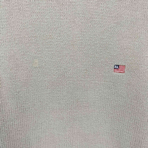 ポロジーンズカンパニーラルフローレン POLO JEANS COMPANY RALPH LAUREN ワンポイント 刺繍 L/S タートルネック ニット レディース JPN:L