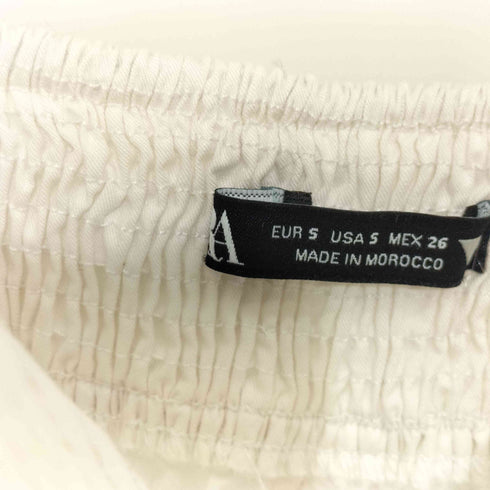 ザラ ZARA TOPSTITCHED MIDI DRESS ステッチ ワンピース レディース import:S