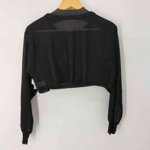 コラージュガリャルダガランテ COLLAGE GALLARDAGALANTE 23SS ヘリンボンメッシュショートサマーニット レディース FREE