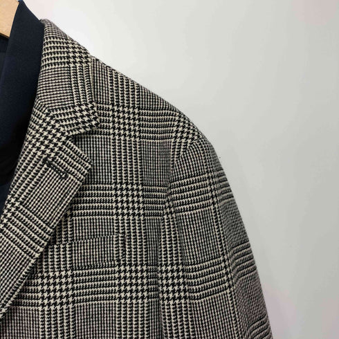 トミーヒルフィガー TOMMY HILFIGER グレンチェック インナーブルゾンロングコート メンズ XL
