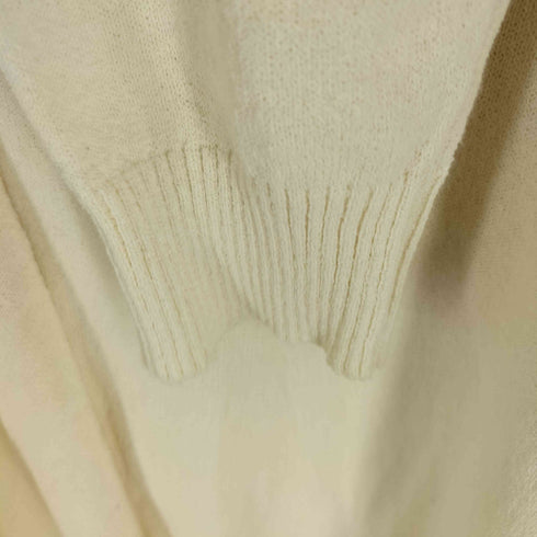 YALE x NICEWEATHER BOUCLE PK CREWNECK IVORY ニットポロシャツ メンズ import:M