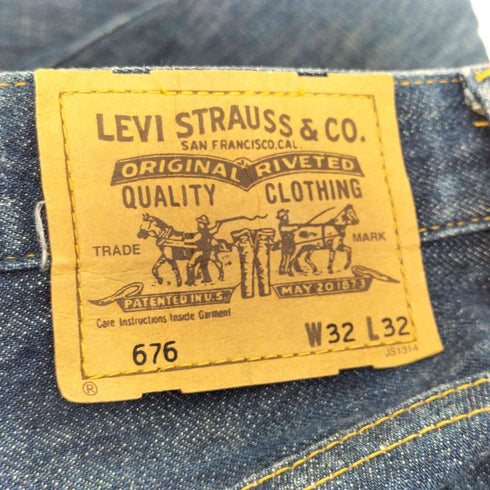 リーバイス Levis 90-2000s 676 オレンジタブ ブッシュデニムパンツ メンズ 32 32