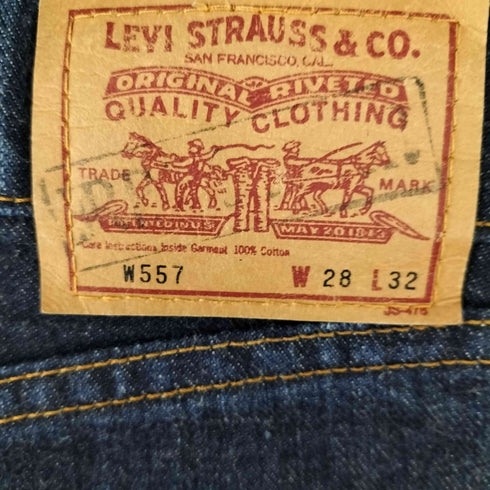 リーバイス Levis W557 カットオフデニムパンツ レディース 28X32