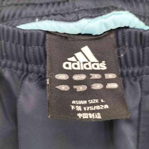 アディダス adidas 00S 万国旗タグ サイドナンバー刺繍 トラックパンツ レディース JPN:L