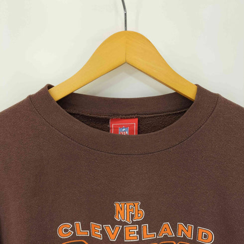 エヌエフエル NFL 00S CAVALIER フロントプリントクルーネックスウェット メンズ import:XL