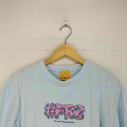 エフアールツー FR2 フロントプリントクルーネックTシャツ メンズ JPN:M