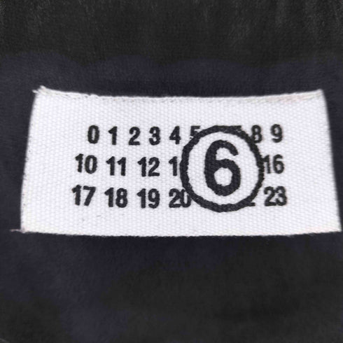 エムエムシックスメゾンマルジェラ MM6 Maison Margiela シルクカットソー レディース EUR:40