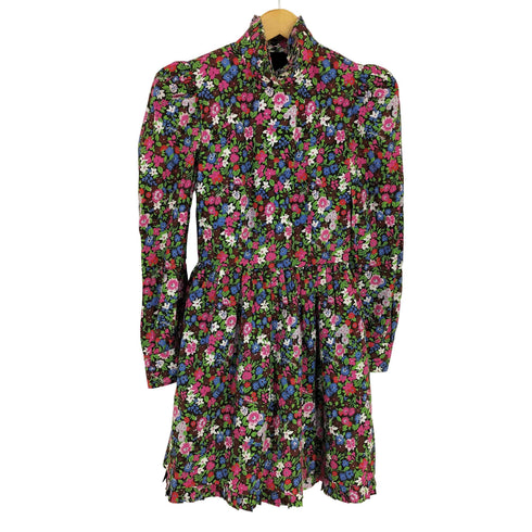 マークジェイコブス MARC JACOBS THE PRAIRIE DRESS BLACK MULTI レディース 00