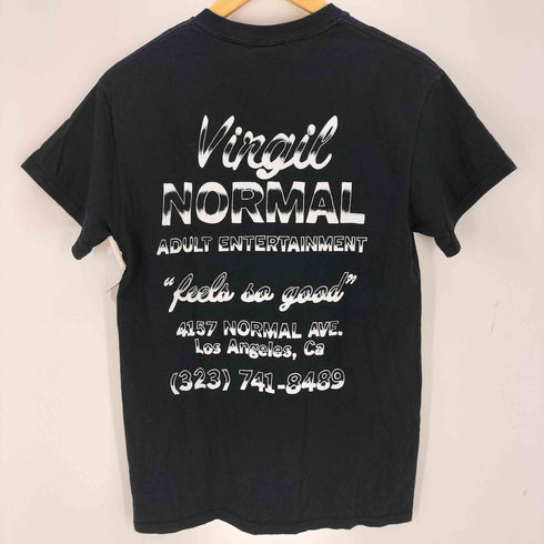 ヴァージルノーマル VIRGIL NORMAL バックプリントクポケットTシャツ メンズ