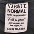 ヴァージルノーマル VIRGIL NORMAL バックプリントクポケットTシャツ メンズ