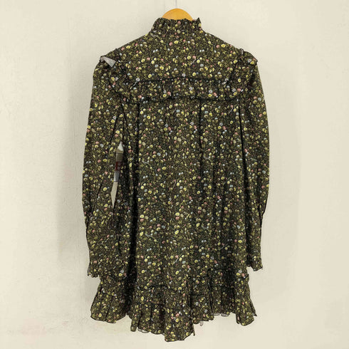 マークジェイコブス MARC JACOBS THE VICTORIAN SMOCK DRESS GREEN MULTI レディース 0