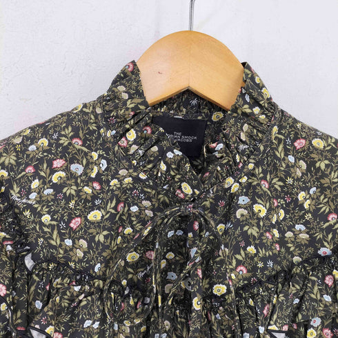 マークジェイコブス MARC JACOBS THE VICTORIAN SMOCK DRESS GREEN MULTI レディース 0