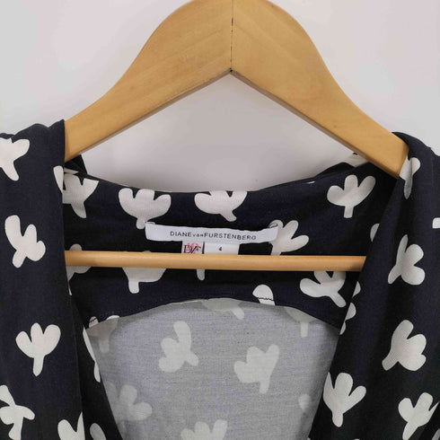 ダイアンフォンファステンバーグ DIANE VON FURSTENBERG カシュクールオールインワン レディース 4