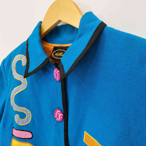総刺繍コットンカバーオール レディース import:S