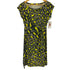 ダイアンフォンファステンバーグ DIANE VON FURSTENBERG レオパード フロントリボン シルクワンピース レディース JPN:2