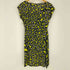 ダイアンフォンファステンバーグ DIANE VON FURSTENBERG レオパード フロントリボン シルクワンピース レディース JPN:2