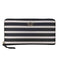 ケイトスペードニューヨーク kate spade NEW YORK ロゴ ボーダー ラウンドジップ 長財布 レディース