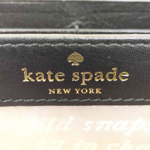 ケイトスペードニューヨーク kate spade NEW YORK ロゴ ボーダー ラウンドジップ 長財布 レディース