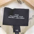 マークジェイコブス MARC JACOBS THE PAJAMA TOP IVORY/BLACK レディース import:XS