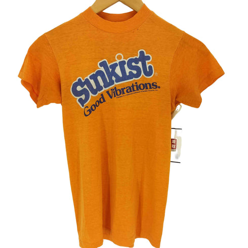 80S sunkist 金業 Tシャツ シングルステッチ レディース