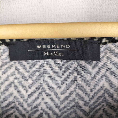 ウィークエンドマックスマーラ Weekend Max Mara 総柄 長袖ワンピース レディース M