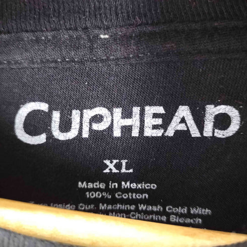 CUPHEAD キャラクタープリントS/S TEE メンズ import:XL