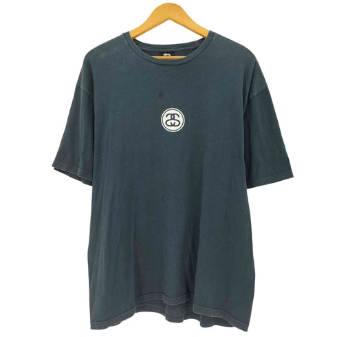 ステューシー Stussy メキシコ製 センターシャネルロゴ S/S Tシャツ メンズ import:L