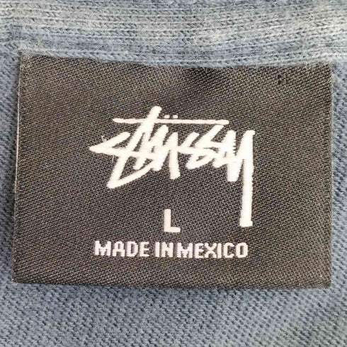 ステューシー Stussy メキシコ製 センターシャネルロゴ S/S Tシャツ メンズ import:L