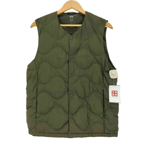 ユニクロ UNIQLO ウルトラライトダウン キルティングベスト メンズ JPN:L