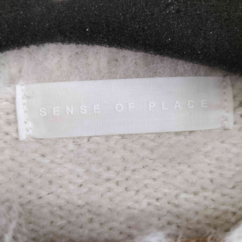 センスオブプレイス SENSE OF PLACE グラデーションボーダーセーター レディース ONE SIZE