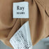 レイビームス Ray BEAMS サテンギャザーハイネックワンピース レディース