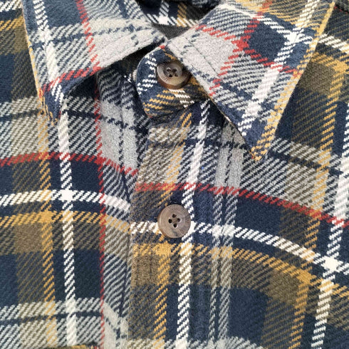 OUTDOORLIFE ヘビーウェイト チェック L/S ネルシャツ メンズ import:M
