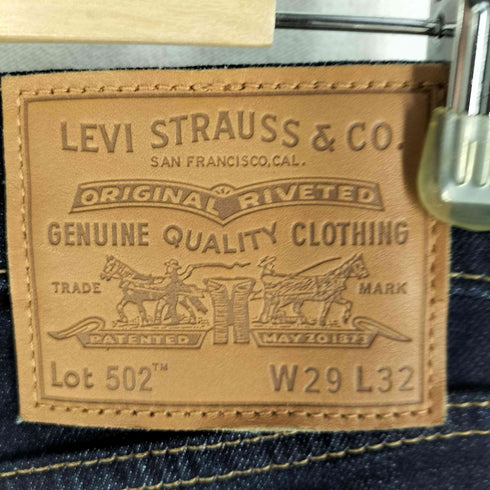 リーバイス LEVI STRAUSS&CO 502 レギュラーテーパード ストレッチデニム メンズ W29 L32