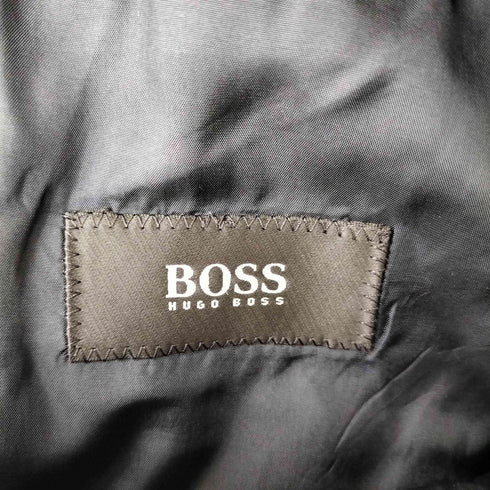 ボスヒューゴボス BOSS HUGO BOSS サマースーツ サマーウール 背抜き サイドベンツ メンズ 48
