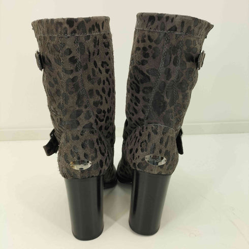 ジミーチュウ JIMMY CHOO レオパードブーツ 144dart レディース 39