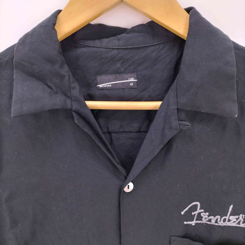 ラッドミュージシャン LAD MUSICIAN Fender オープンカラーシャツ メンズ JPN:42