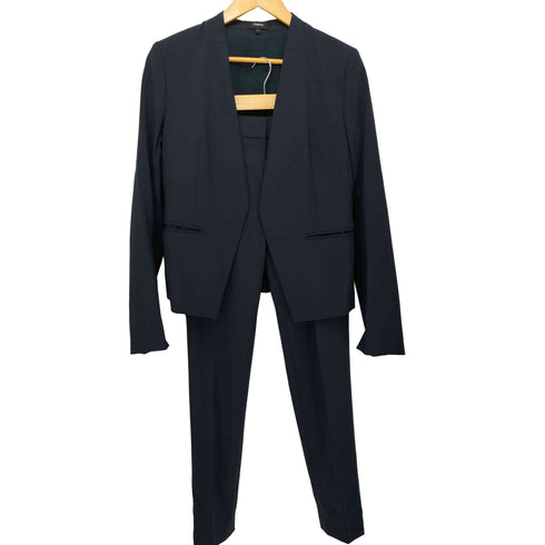 セオリー theory 2018 Tailor Lanaiノーカラージャケット レディース 2